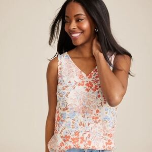 NWT Maurice's Floral Sleeveless Top - Multicolor